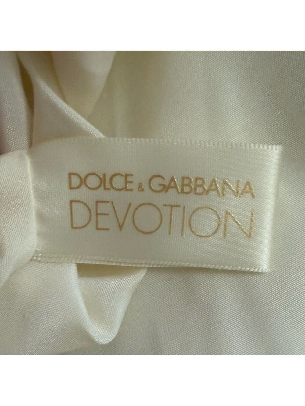 Dolce & Gabbana Beauty Tote Large Cream Luxury Authentic New - Picture 13 of 16